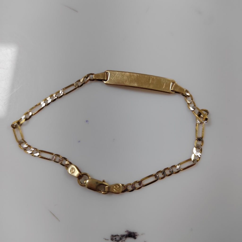 ESCLAVA ORO, RODIADO 14 K 2.5 GRMS (SEMINUEVO)