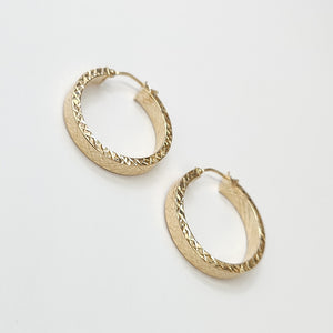 ARRACADAS PAR ORO 14 K 1.9 GRMS (SEMINUEVO)