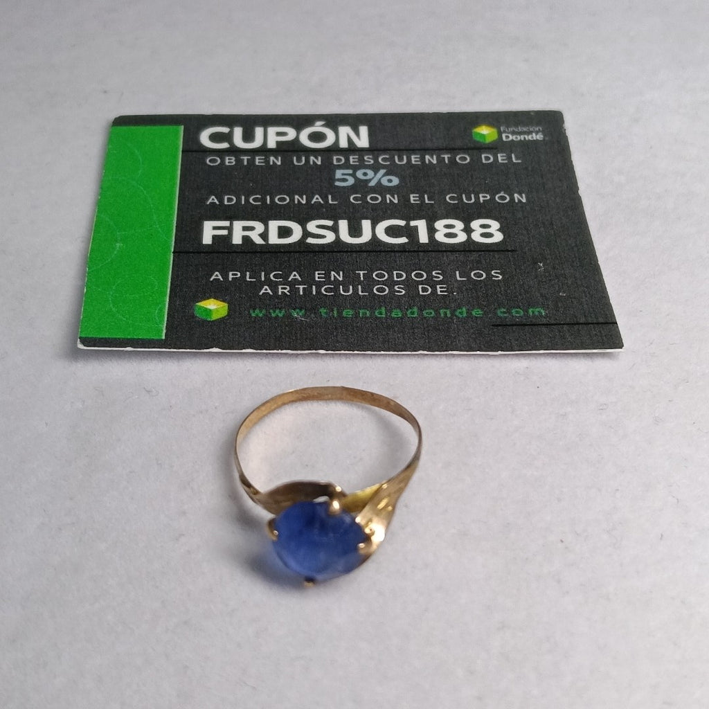 ANILLO ORO 8 K 1.2 GRMS (SEMINUEVO)