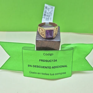 ANILLO ORO 14 K 9.6 GRMS (SEMINUEVO)
