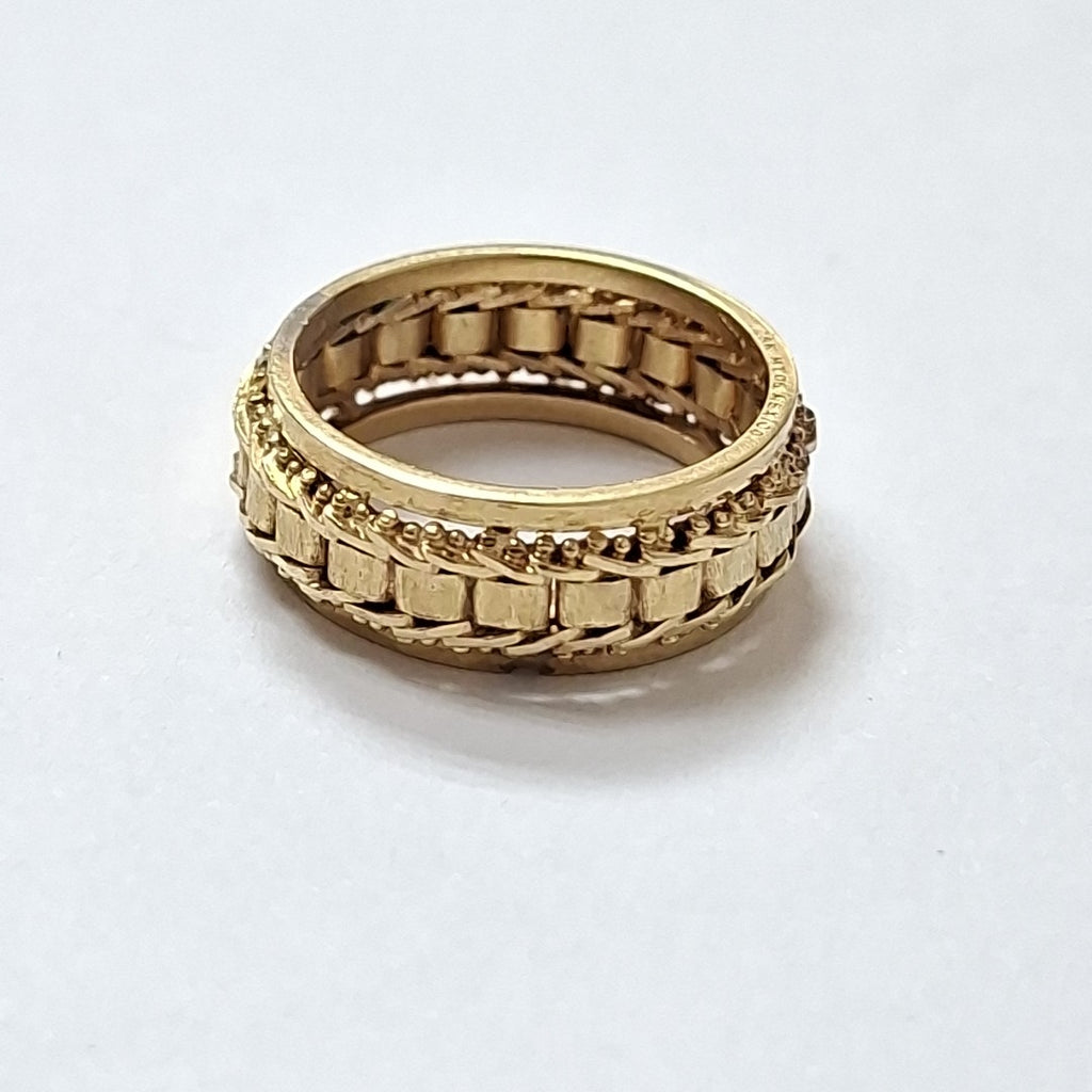 ANILLO ORO 14 K 5,00 GRMS (SEMINUEVO)