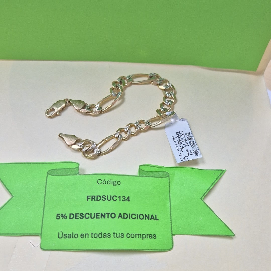 PULSERA ORO 14 K 20.8 GRMS (SEMINUEVO)