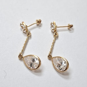 ARETES PAR ORO 8 K 2 GRMS (SEMINUEVO)