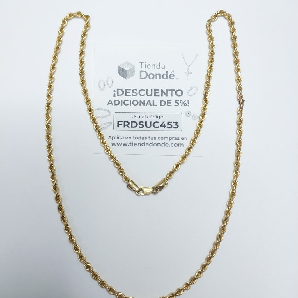 CADENA ORO 10 K 4 GRMS (SEMINUEVO)