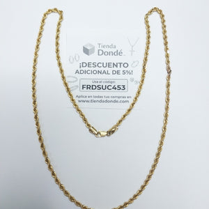 CADENA ORO 10 K 4 GRMS (SEMINUEVO)