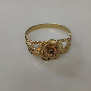 ANILLITO ORO,ORO COMBINADO 14 K 2,60 GRMS (SEMINUEVO)