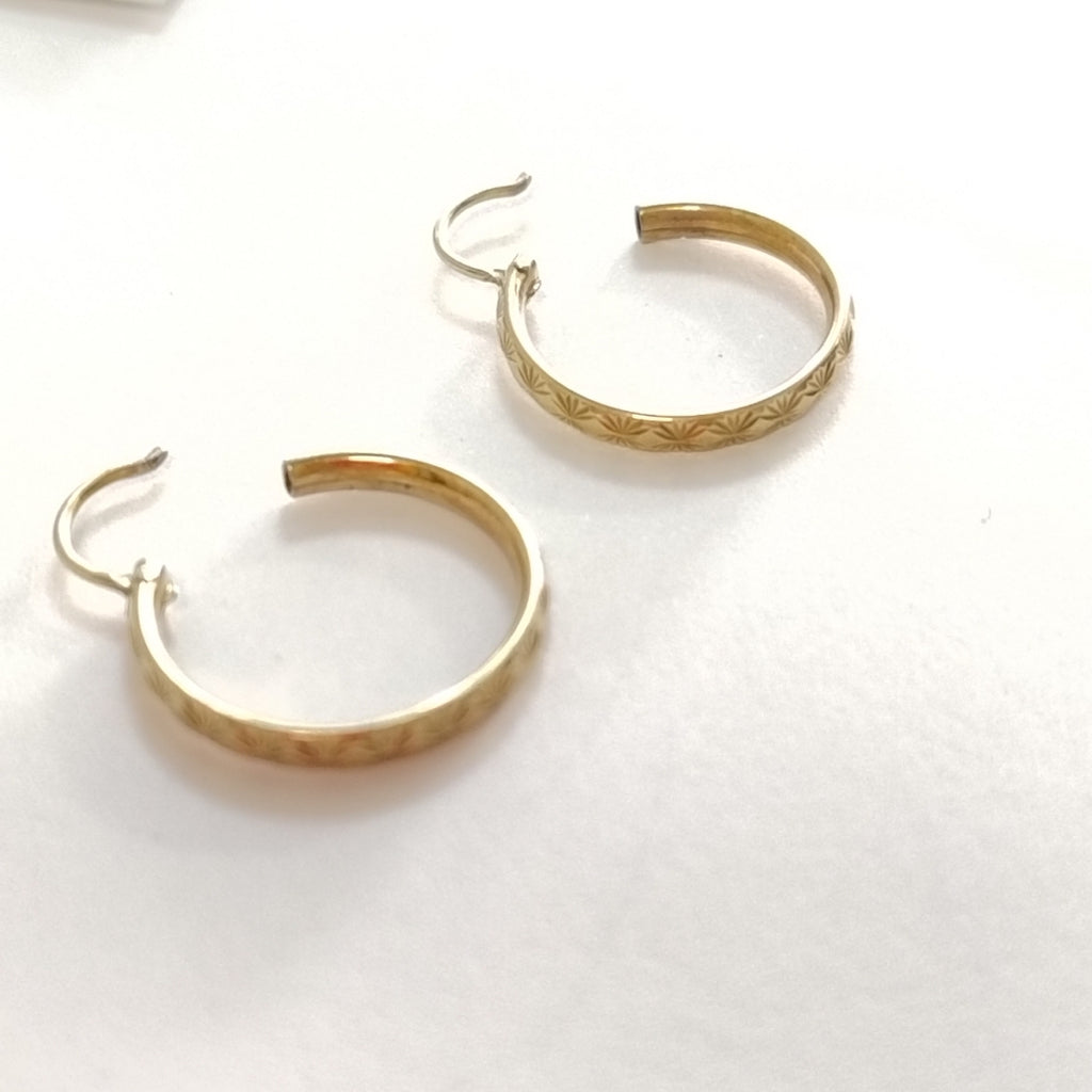 ARRACADAS PAR ORO 10 K 1,50 GRMS (SEMINUEVO)