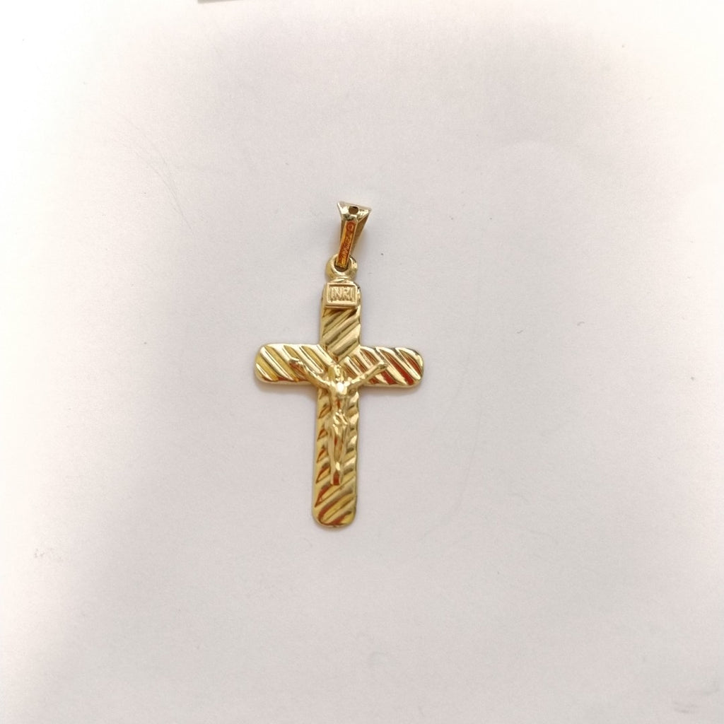 CRUCIFIJO ORO 10 K 2.3 GRMS (SEMINUEVO)