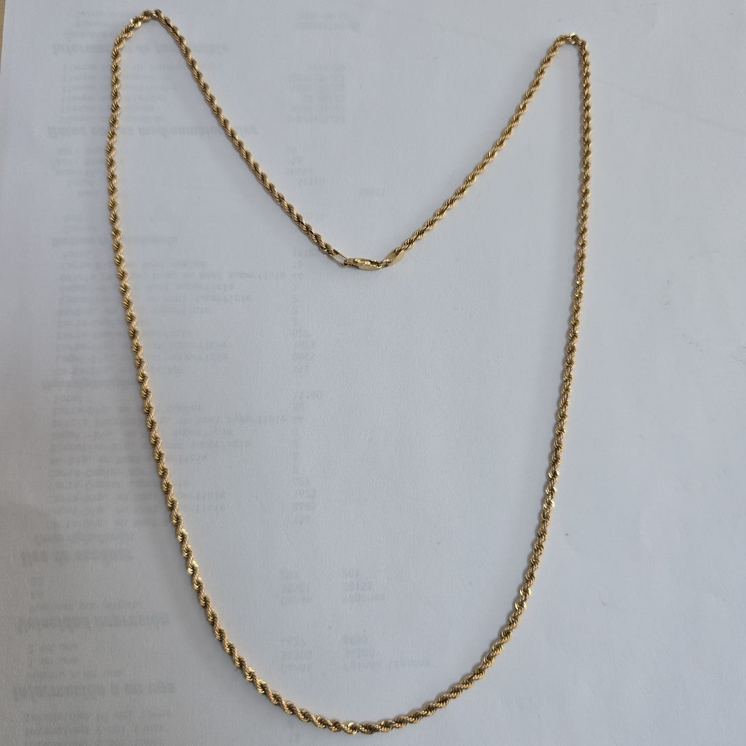 CADENA ORO 10 K 4.6 GRMS (SEMINUEVO)