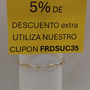 PULSERA ESPECIAL 14K 18 CM 2.1 GR (NUEVO)