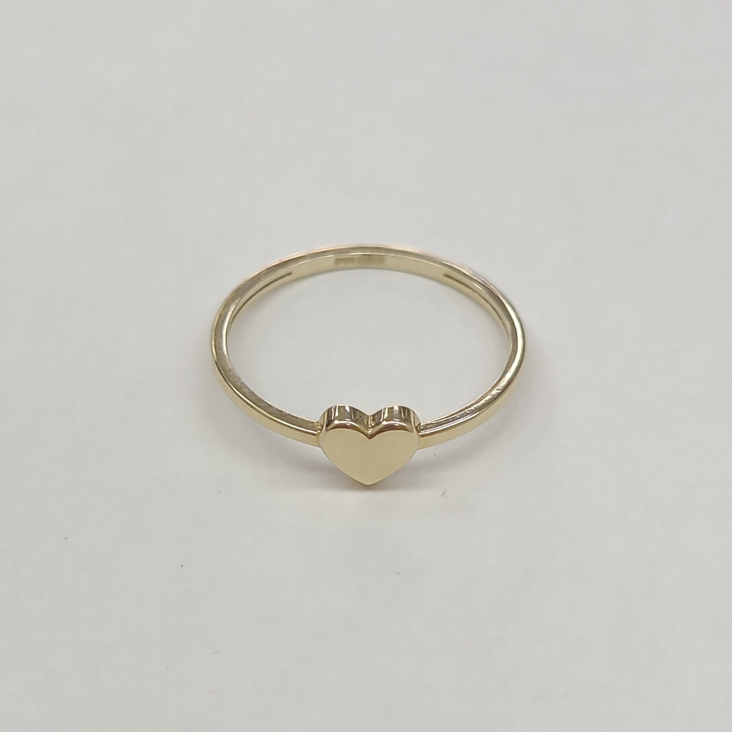 ANILLOS ANILLITO FIG CORAZON 10K TALLA 9 1.2 GR (NUEVO)