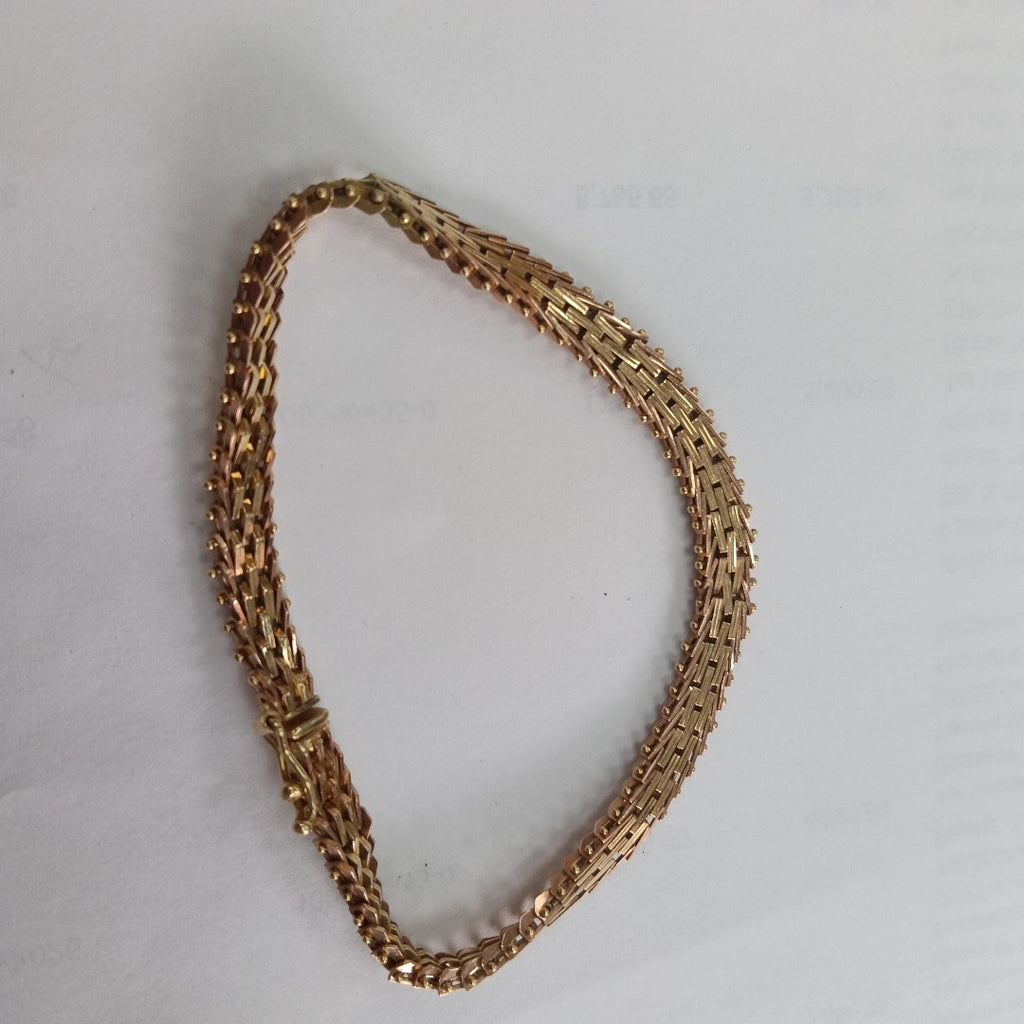 PULSERA ORO 14 K 14.8 GRMS (SEMINUEVO)