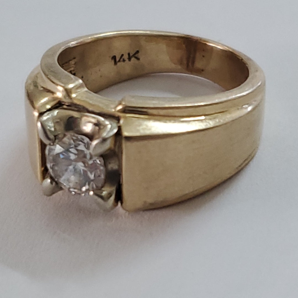 ANILLO ORO 14 K 9,60 GRMS (SEMINUEVO)