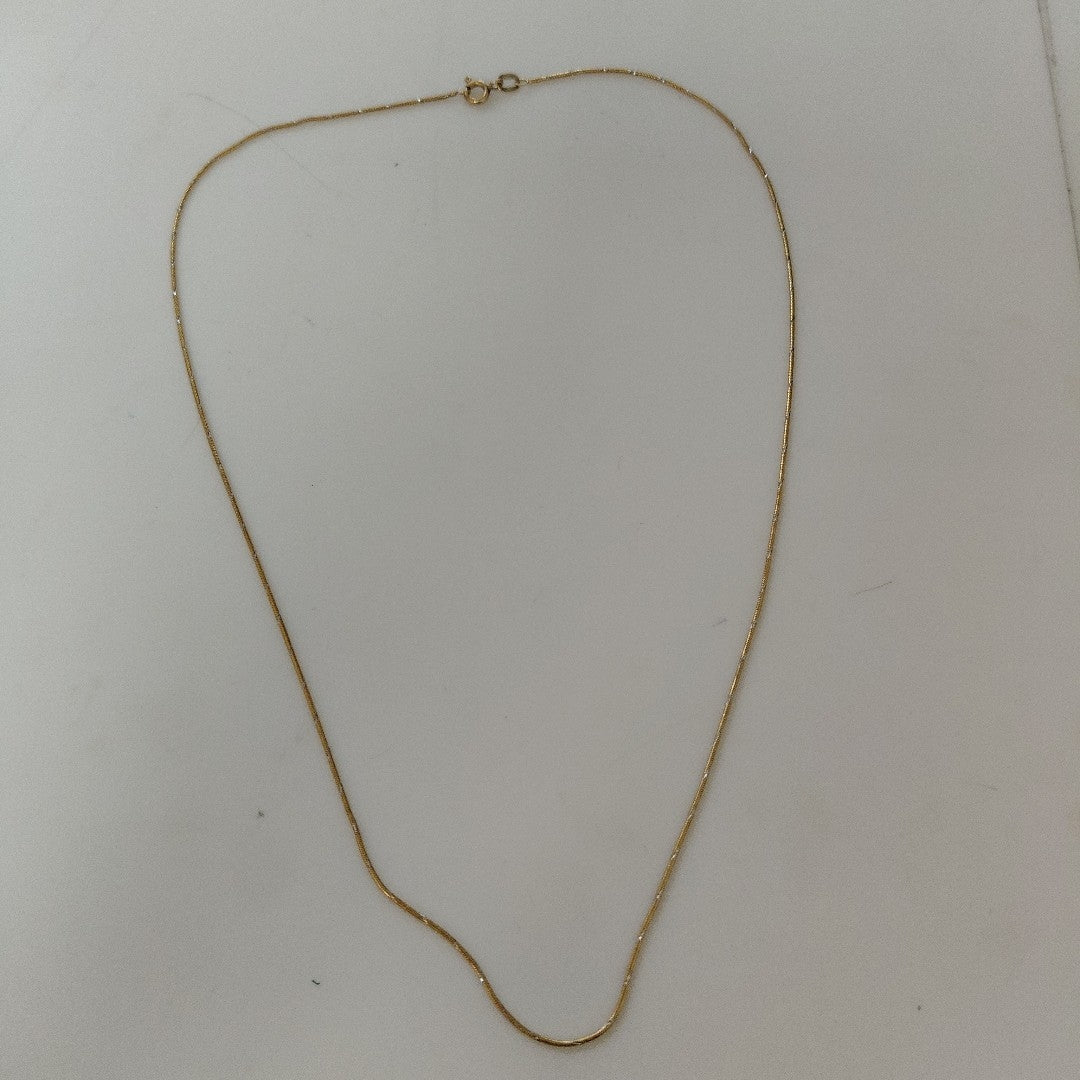 CADENA ORO 14 K 3.2 GRMS (SEMINUEVO)