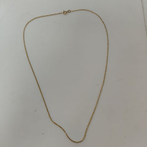 CADENA ORO 14 K 3.2 GRMS (SEMINUEVO)