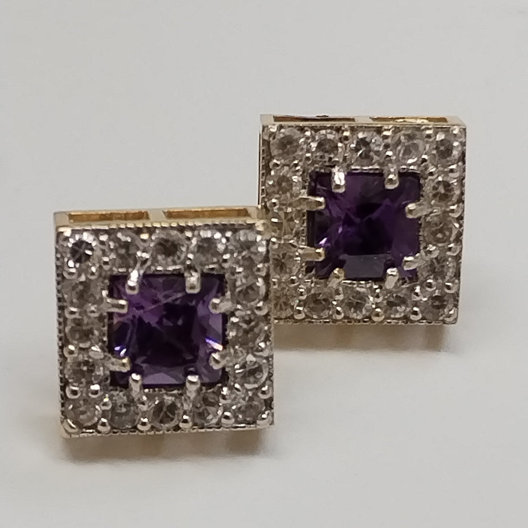 BROQUELES PAR ORO 14 K 3,20 GRMS (SEMINUEVO)