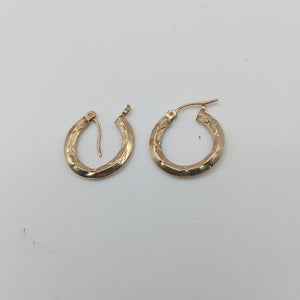 ARRACADAS PAR ORO 14 K 1,00 GRMS (SEMINUEVO)