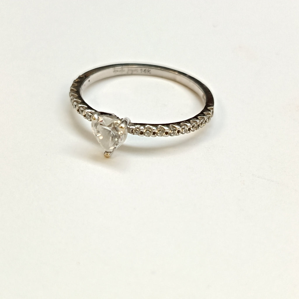 ANILLITO ORO BLANCO 14 K 1,70 GRMS (SEMINUEVO)