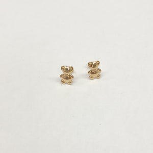 BROQUELES BROQUEL FIG OSO 14K 0.2592 GR (NUEVO)