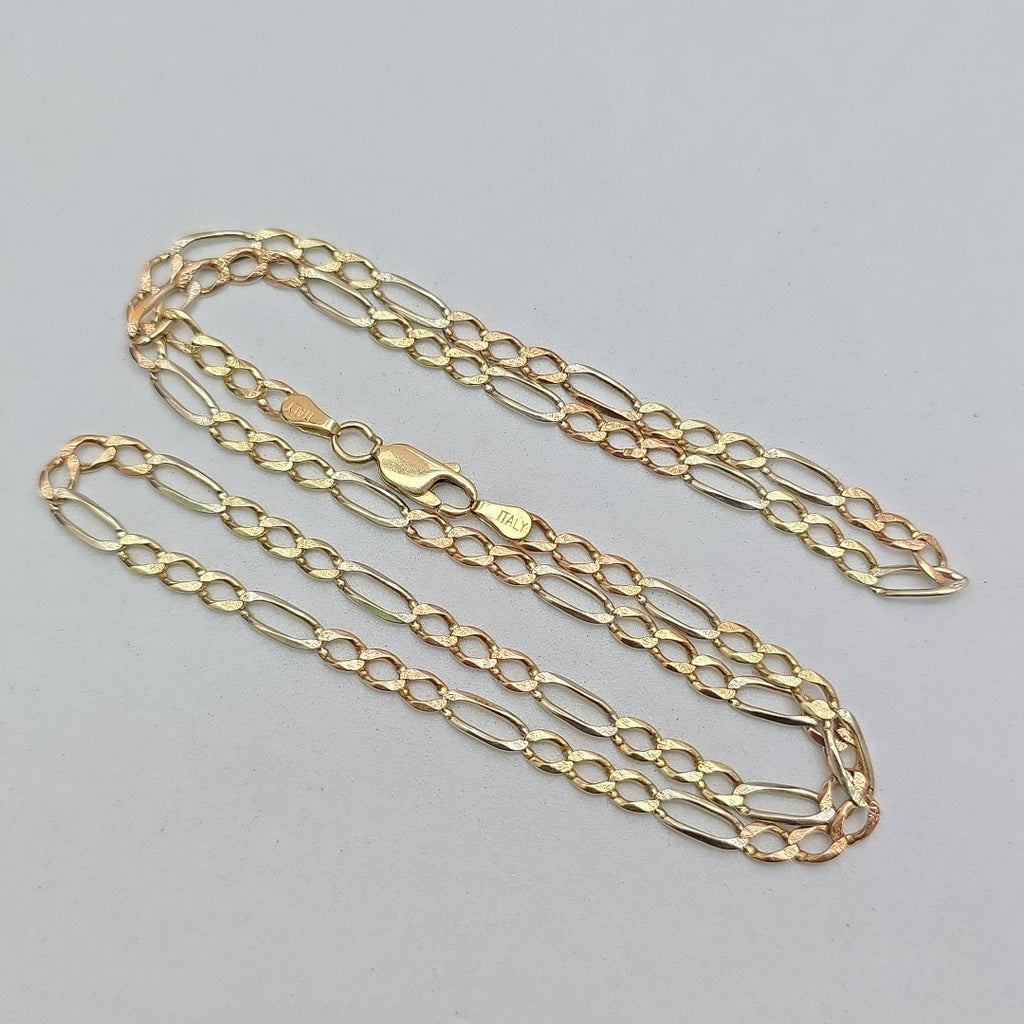 CADENA ORO COMBINADO 14 K 9,80 GRMS (SEMINUEVO)