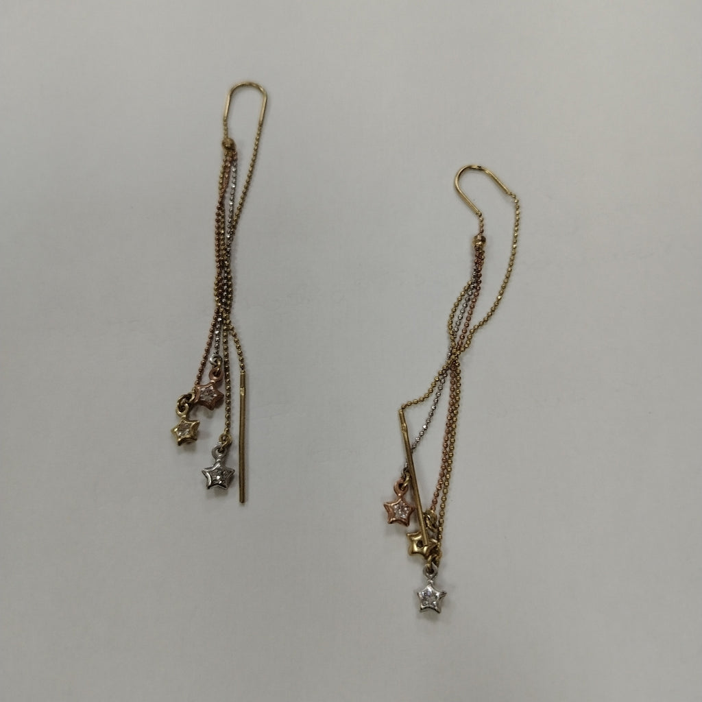 ARETES PAR ORO 10 K 3.4 GRMS (SEMINUEVO)