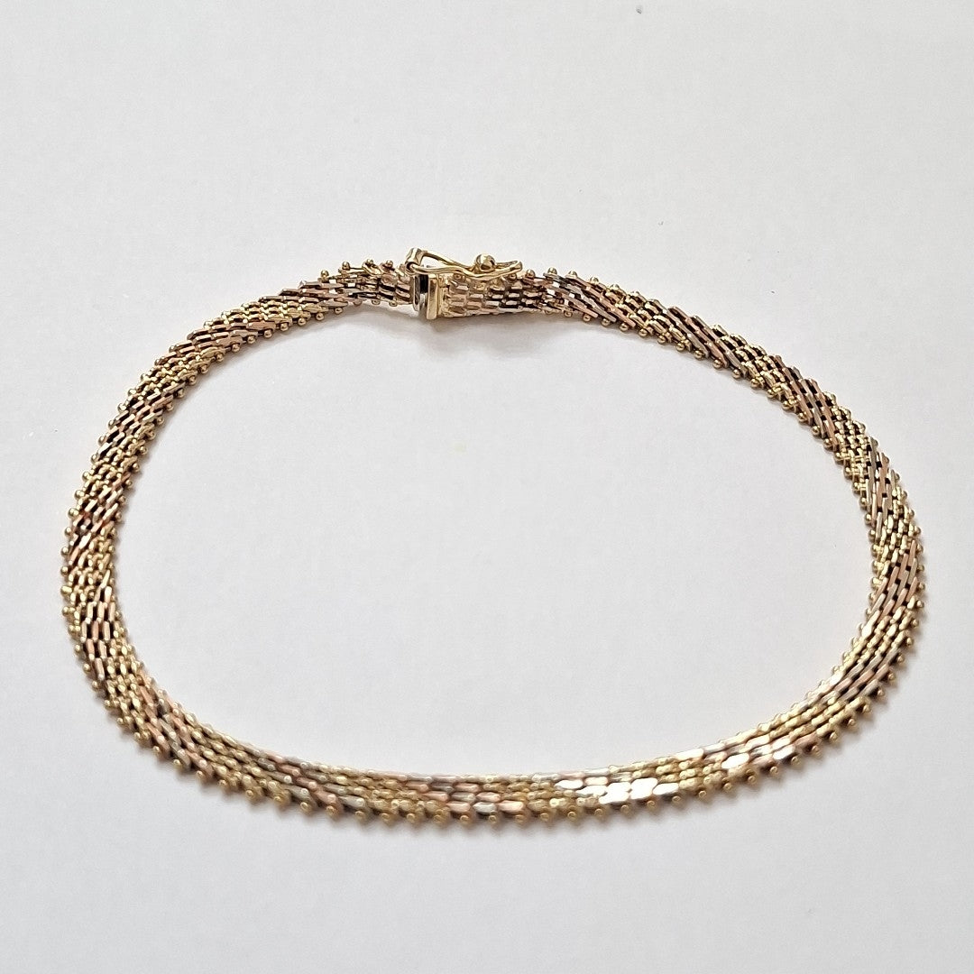 PULSERA ORO 14 K 8.6 GRMS (SEMINUEVO)