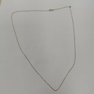 CADENA ORO 14 K 0,70 GRMS (SEMINUEVO)