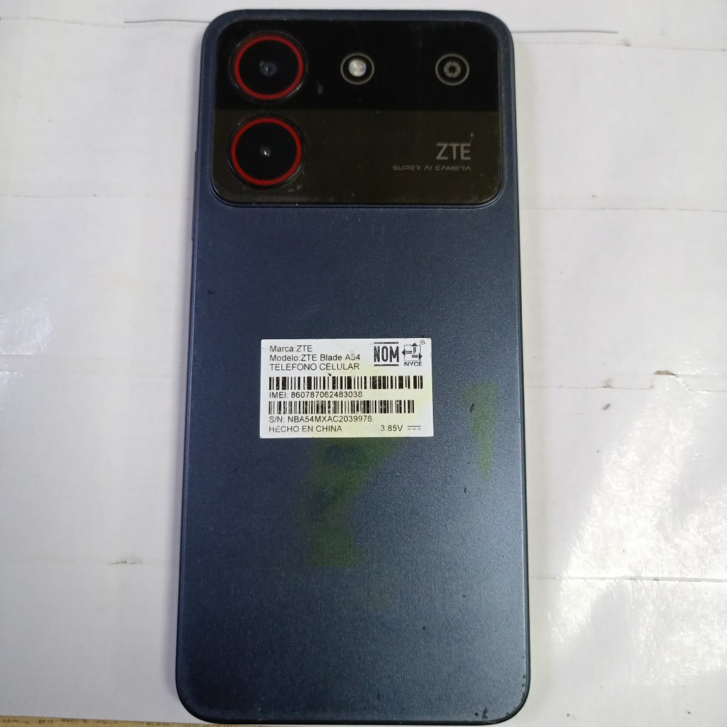 CELULAR ZTE BLADE A54 128 GB 4 GB RAM (SEMINUEVO)