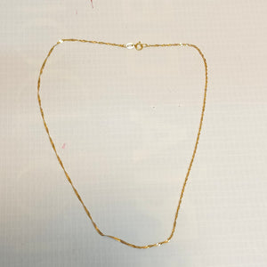 CADENA ORO 14 K 0,90 GRMS (SEMINUEVO)