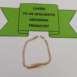 ESCLAVA ORO 10 K 3.3 GRMS (SEMINUEVO)