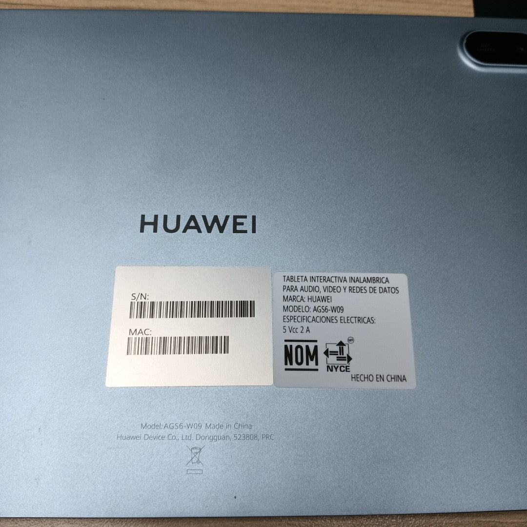 TABLETA HUAWEI MATEPAD SE 11" AGS6-W09 128 GB 8 GB RAM (SEMINUEVO)
