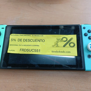 CONSOLA DE VIDEOJUEGO NINTENDO SWITCH 1.1 32 GB (SEMINUEVO)