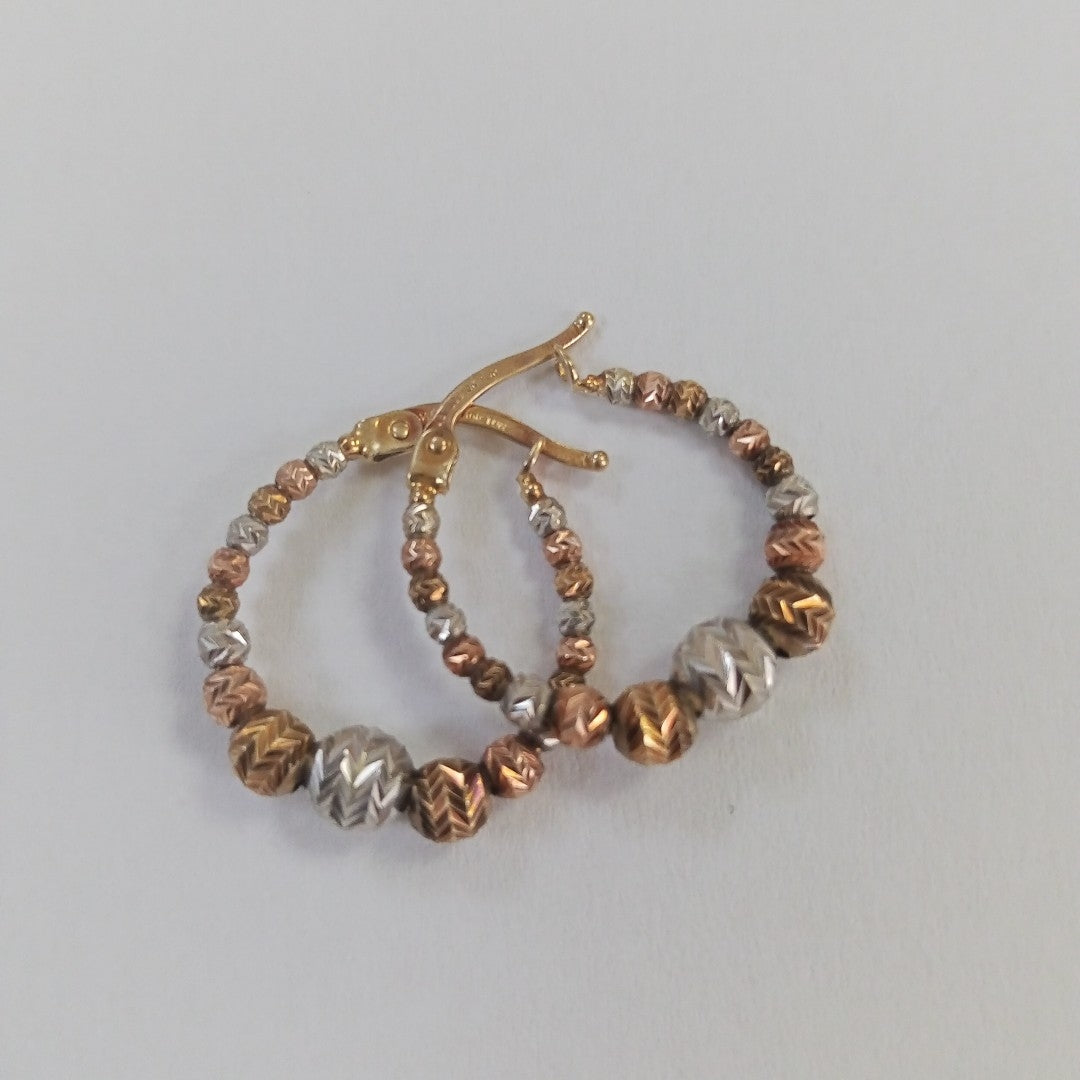 ARETES PAR ORO 10 K 2.6 GRMS (SEMINUEVO)