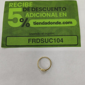 ANILLITO ORO 14 K 1,70 GRMS (SEMINUEVO)