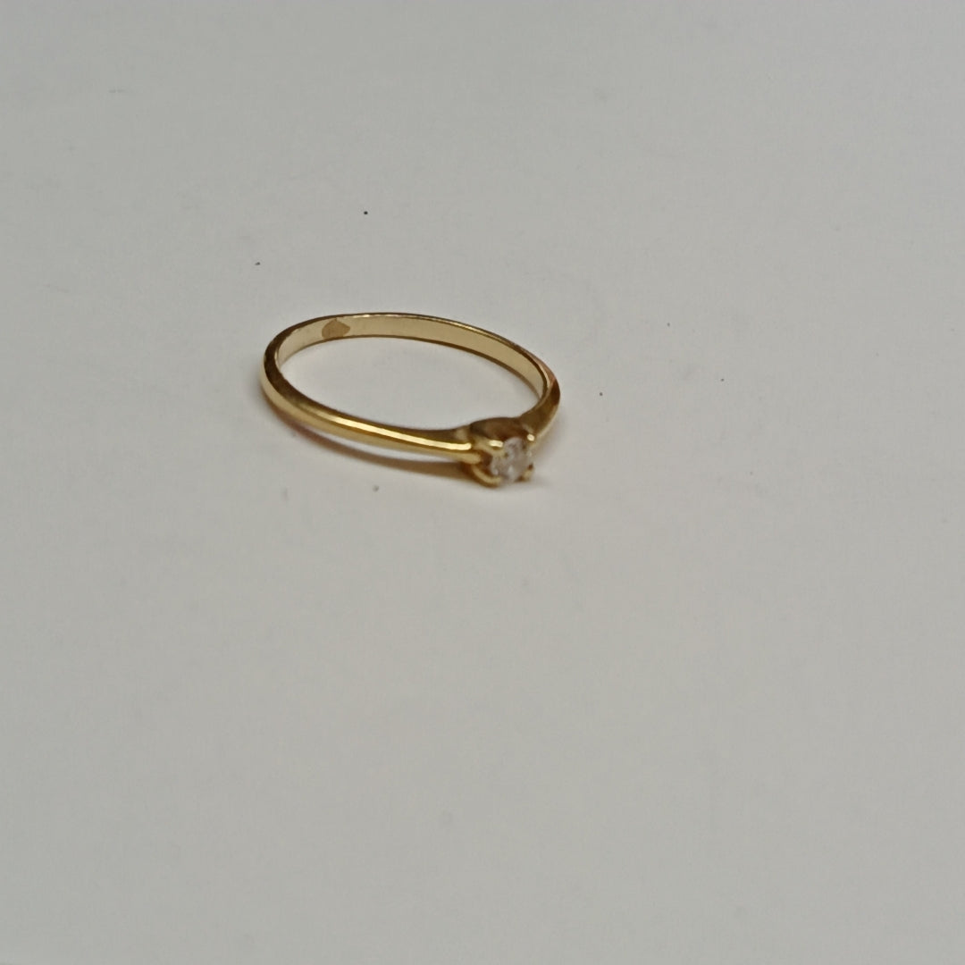 ANILLITO ORO 14 K 1,20 GRMS (SEMINUEVO)