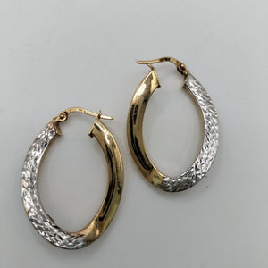 ARRACADAS PAR ORO 14 K 2,90 GRMS (SEMINUEVO)