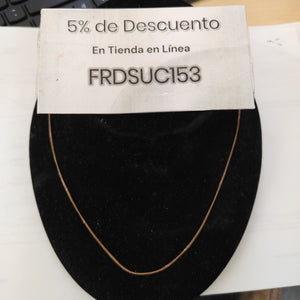 CADENA ORO 10 K 1,60 GRMS (SEMINUEVO)