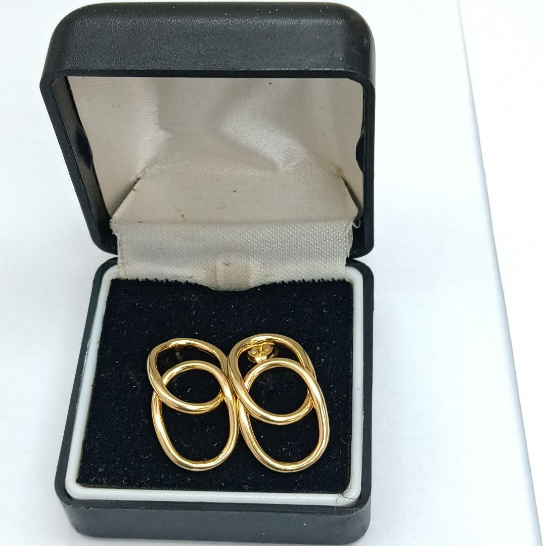 BROQUELES PAR ORO 14 K 4.6 GRMS (SEMINUEVO)