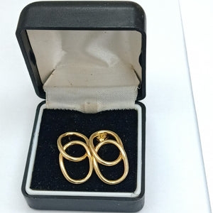 BROQUELES PAR ORO 14 K 4.6 GRMS (SEMINUEVO)