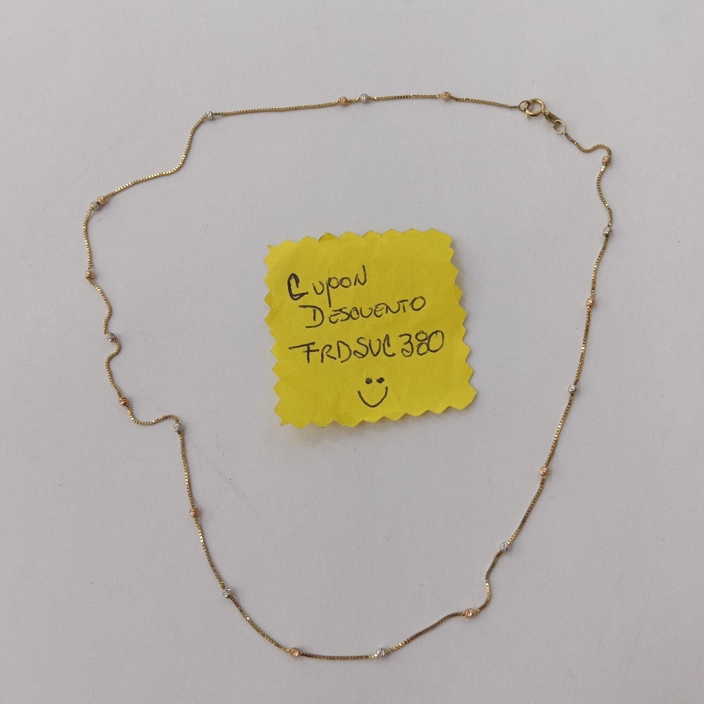 CADENA ORO 10 K 1.7 GRMS (SEMINUEVO)