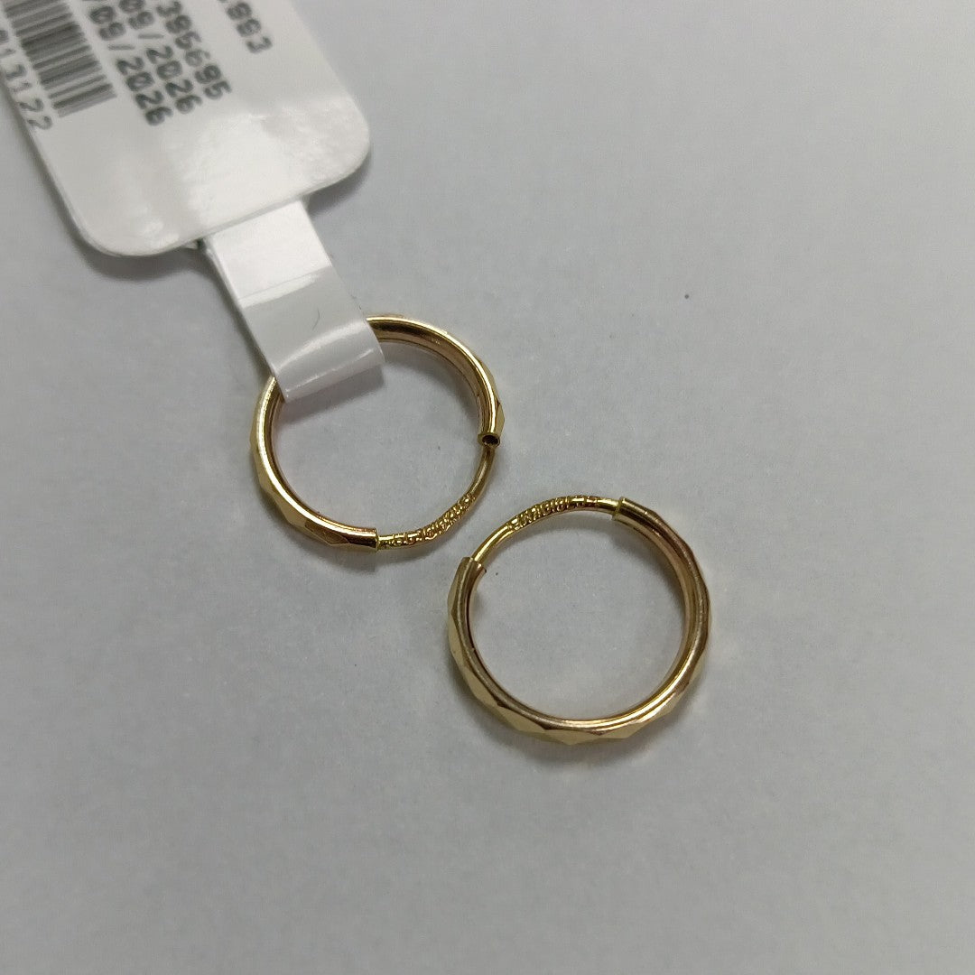 ARRACADAS PAR ORO 10 K 0.4 GRMS (SEMINUEVO)