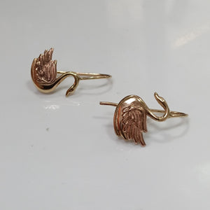 ARETES PAR ORO 10 K 1.6 GRMS (SEMINUEVO)