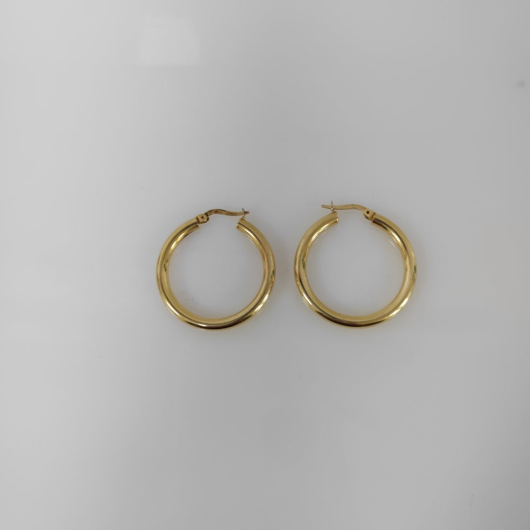 ARRACADAS PAR ORO 14 K 3.9 GRMS (SEMINUEVO)