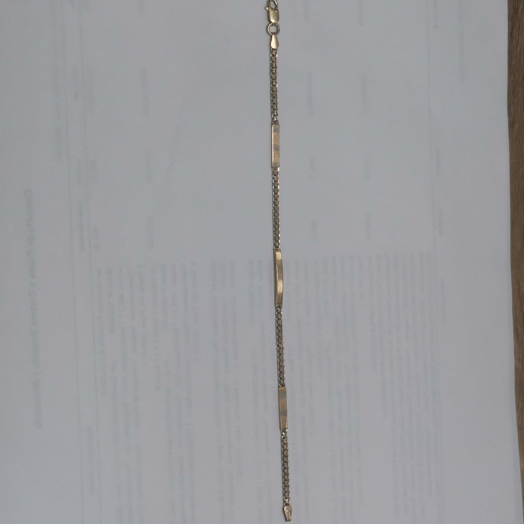 ESCLAVA ORO 14 K 4.3 GRMS (SEMINUEVO)