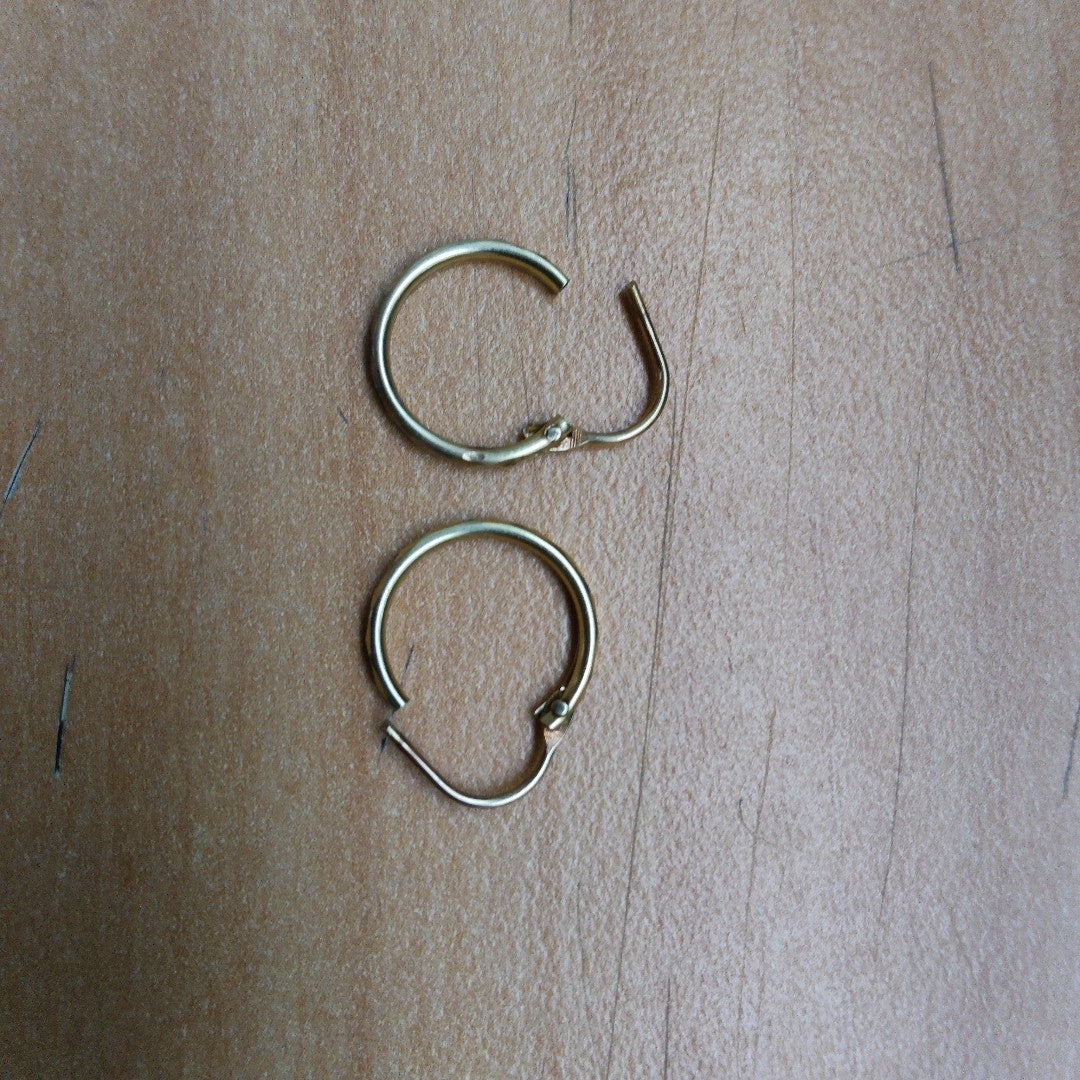 ARRACADAS PAR ORO 10 K 0.7 GRMS (SEMINUEVO)