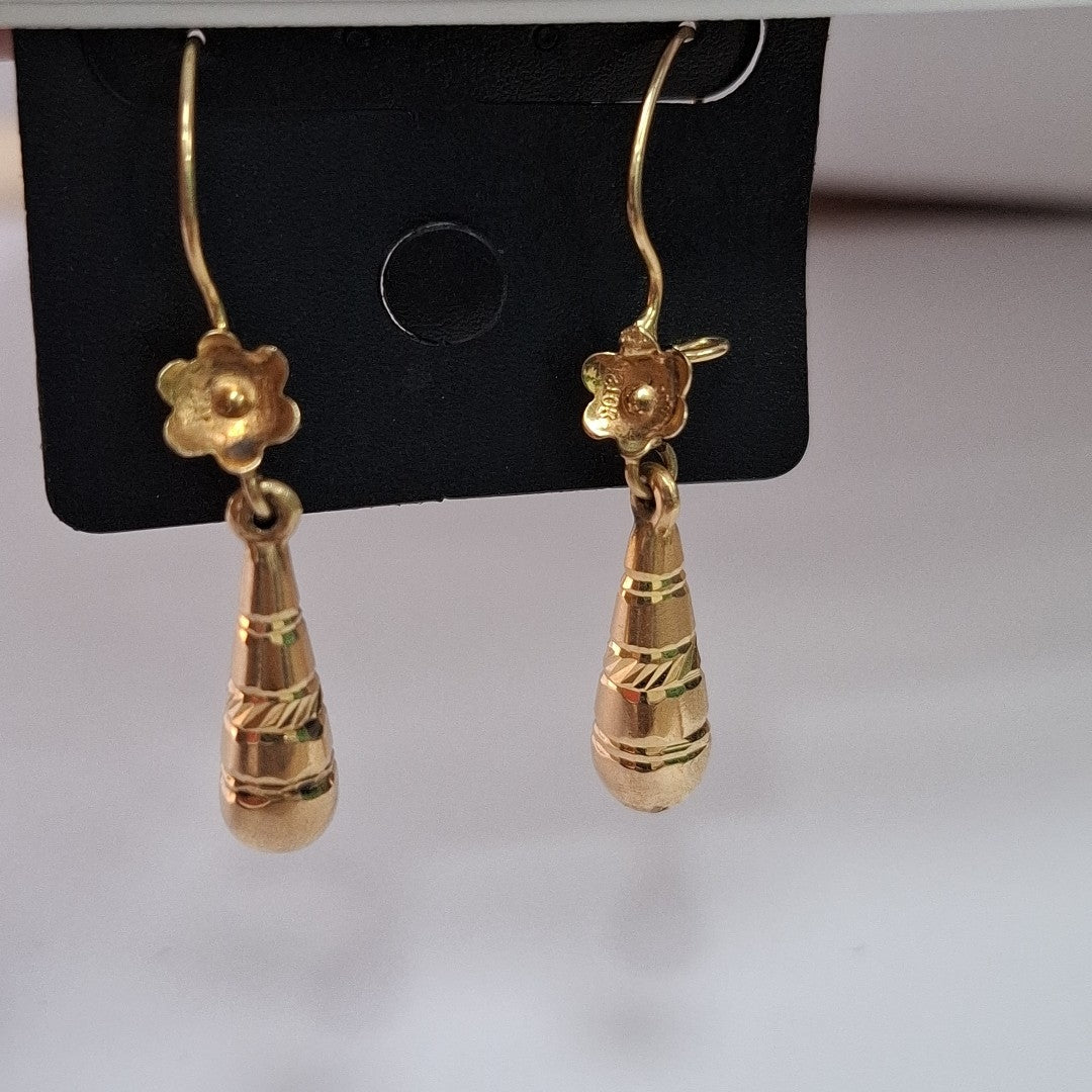 ARETES PAR ORO 14 K 2,60 GRMS (SEMINUEVO)