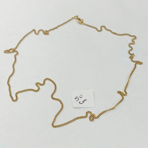 CADENA ORO 18 K 3.4 GRMS (SEMINUEVO)
