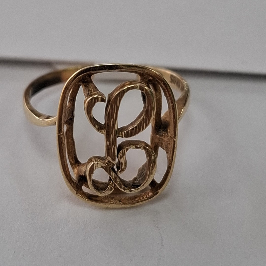 ANILLO ORO 14 K 2,40 GRMS (SEMINUEVO)