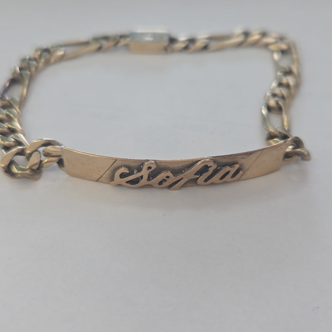 ESCLAVA ORO 10 K 14.5 GRMS (SEMINUEVO)