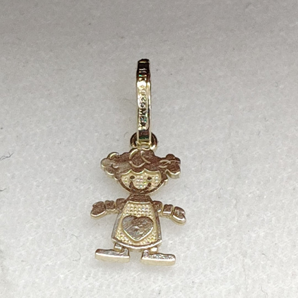 DIJE NIÑA 10K 0.3 GR (NUEVO)